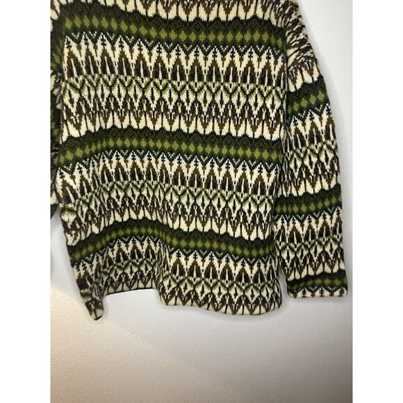 Vtg Iceland Jersey Modeller Sweden Sweater Hans Heitsch Lambs Wool Size 16 - Picture 7 of 7